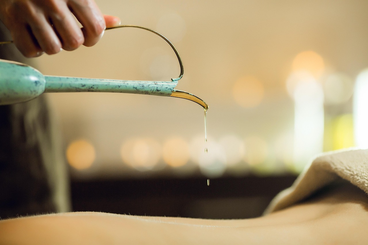 Environnement spa relaxant avec produits de soins